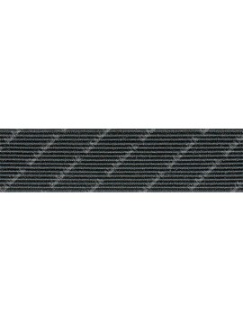 Black Flat Braided Elastic /roll
