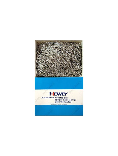 Newey adamantine mild steel pins / 500gr Box