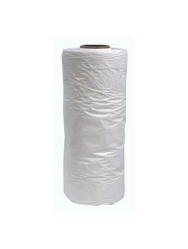 Plastic White Poly Bags 1.5mil - /roll