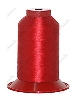 Serafil 200/2 soft poly tex 10 / 5000 m / cone - red